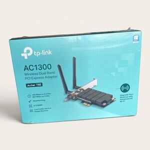 TP-Link Archer T6E AC1300 Wireless Dual Band PCI Express Adapter 💥SEALED 💥
